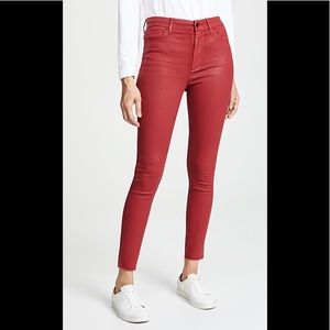Joe’s Jeans Charlie Coated Skinny Ankle Jeans